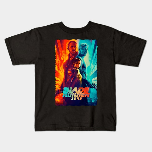 Blade Runner 2049 Kids T-Shirt by JoshBelden